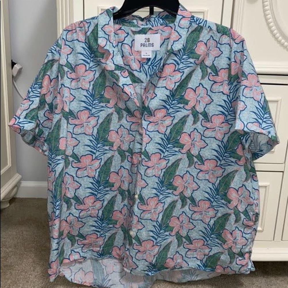 28 palms women’s button up